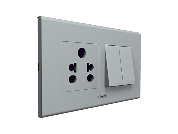 Simon Classic Metallic Style Modular Switches Image