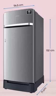 Samsung 189 L Single Door Refrigerator RR21C2H25S8 Image