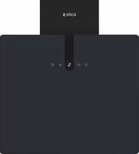 Elica Wall Mounted Chimney SLIM BLDC 60 NERO Image