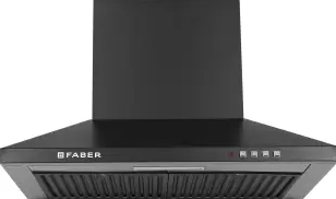 Faber Wall Mounted Chimney Hood PLUTO PB BF BK Image