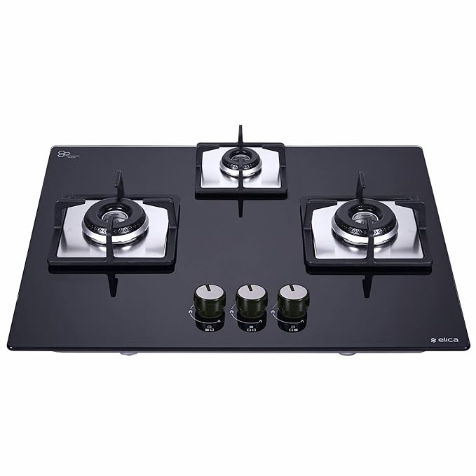 Elica Glass Automatic Hob FLEXI HCT 360 DX LOTUS BK Image