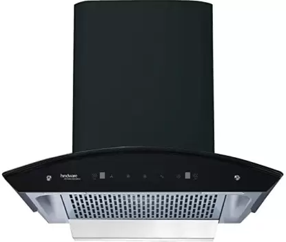 Hindware OASIS BLK 60 1350CMH Auto Clean Wall Mounted Chimney With Motion Sensor Image