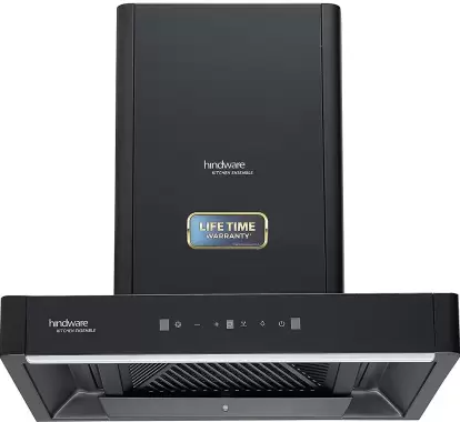 Hindware Optimus Blk 60 cm Auto Clean Wall Mounted Chimney Image