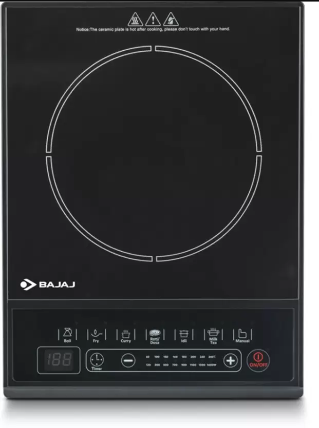 Bajaj 1600W Induction Cooktop Majesty Neo Pro Image