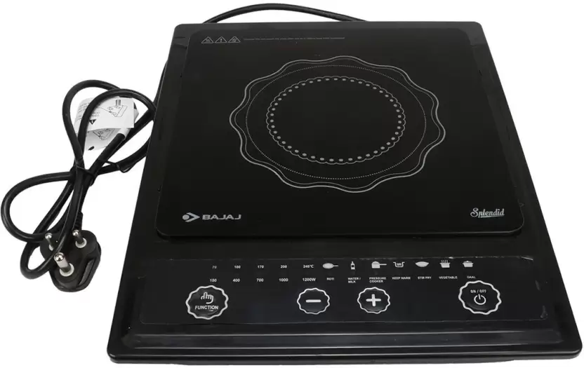 Bajaj Induction Cooktop Splendid 1200W Image