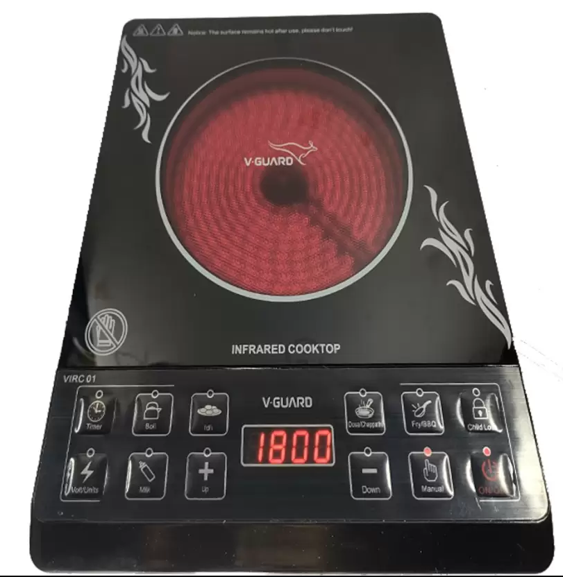 V Guard Induction Cooktop Infrared VIRC 01 Image