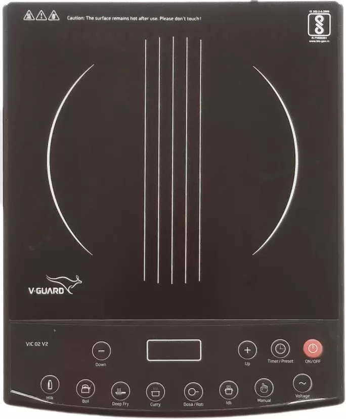 V Guard Induction Cooktop VIC 02 V2 Image