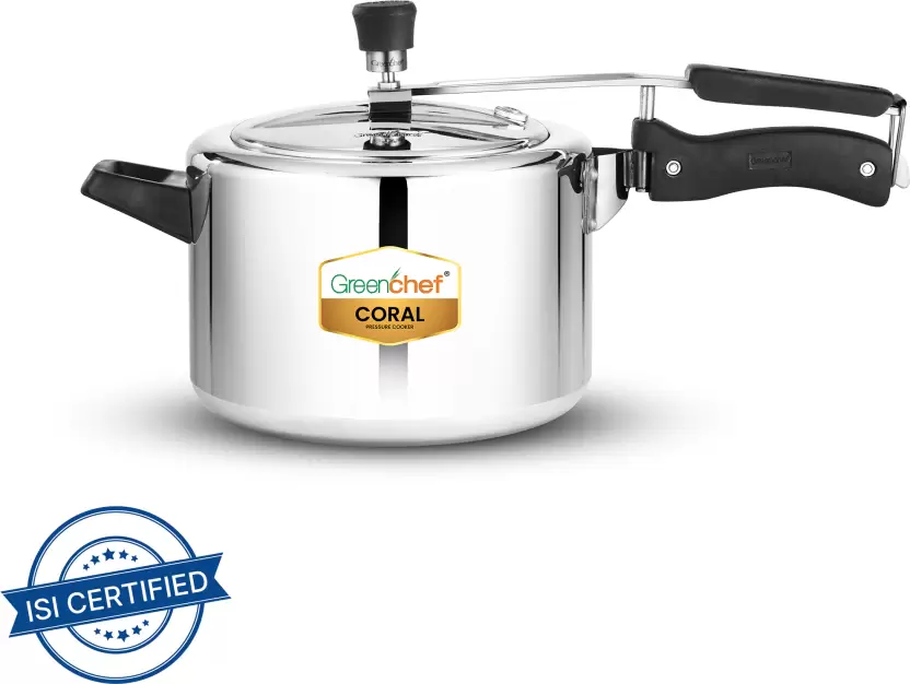 Greenchef Coral Inner Lid Non IB 5 L Pressure Cooker Image