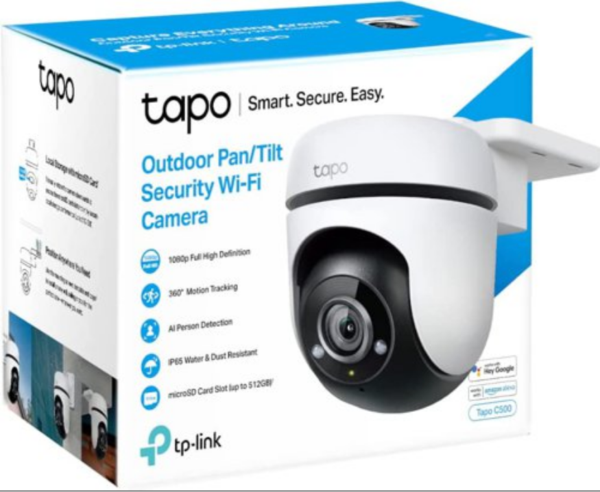 tp-link Tapo C500 Outdoor Pan/Tilt CCTV Security Camera Image