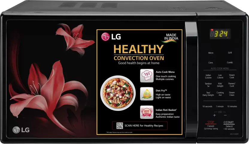 LG 21 L Convection Microwave Oven MC2146BR Image