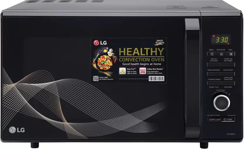 LG 28 L Convection Microwave Oven with Diet Fry MC2886BHT Image