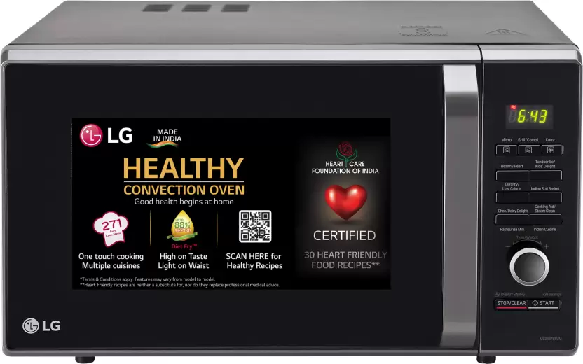 LG 28 L Convection Microwave Oven MC2887BFUM Image