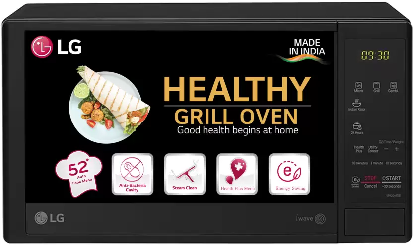 LG 20 L Grill with Glass Door MH2044DB Image