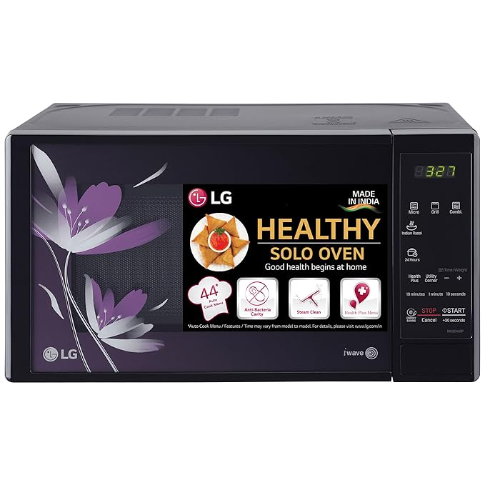 LG 20 L Solo Microwave Oven with Glass Door MS2043BP Image