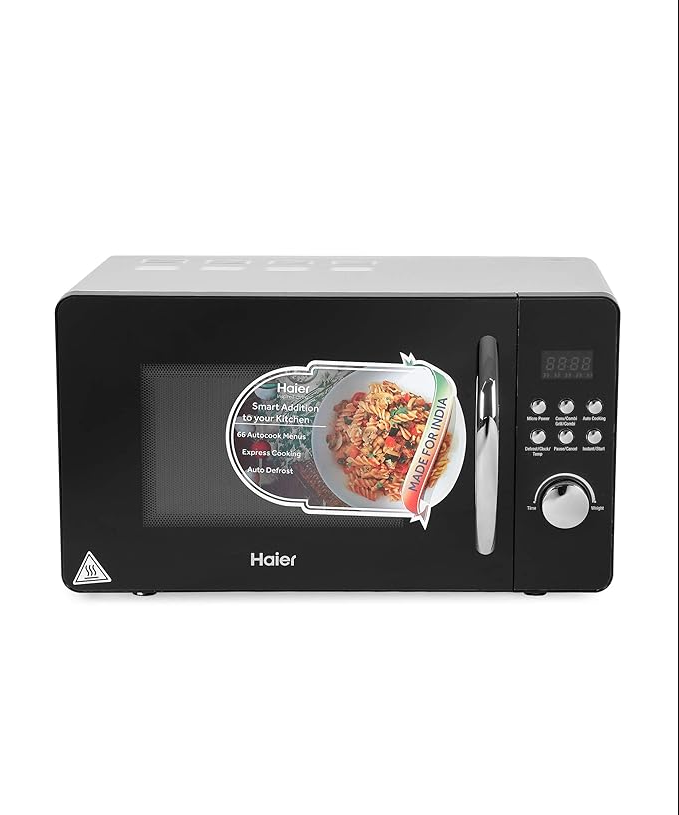 Haier 20L Convection Microwave Oven with 66 Autocook Menus Image