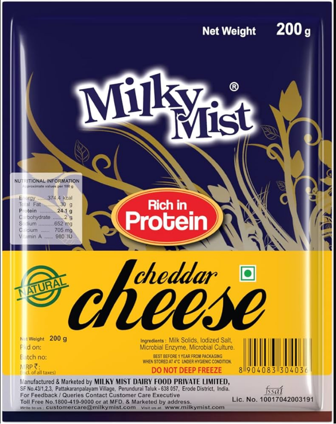 Milky Mist Cheese Cheddar Image