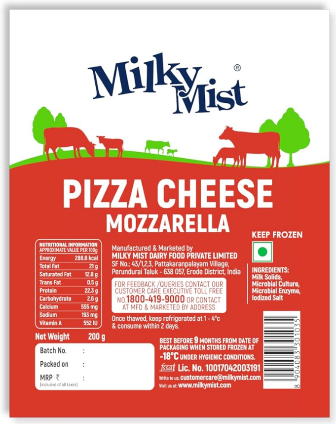 Milky Mist Cheese Mozzarella Image