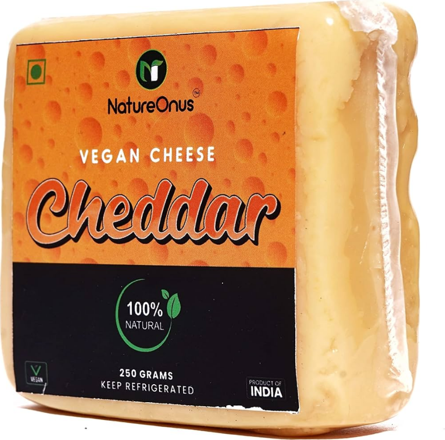 Natureonus Vegan Cheddar Cheese Image