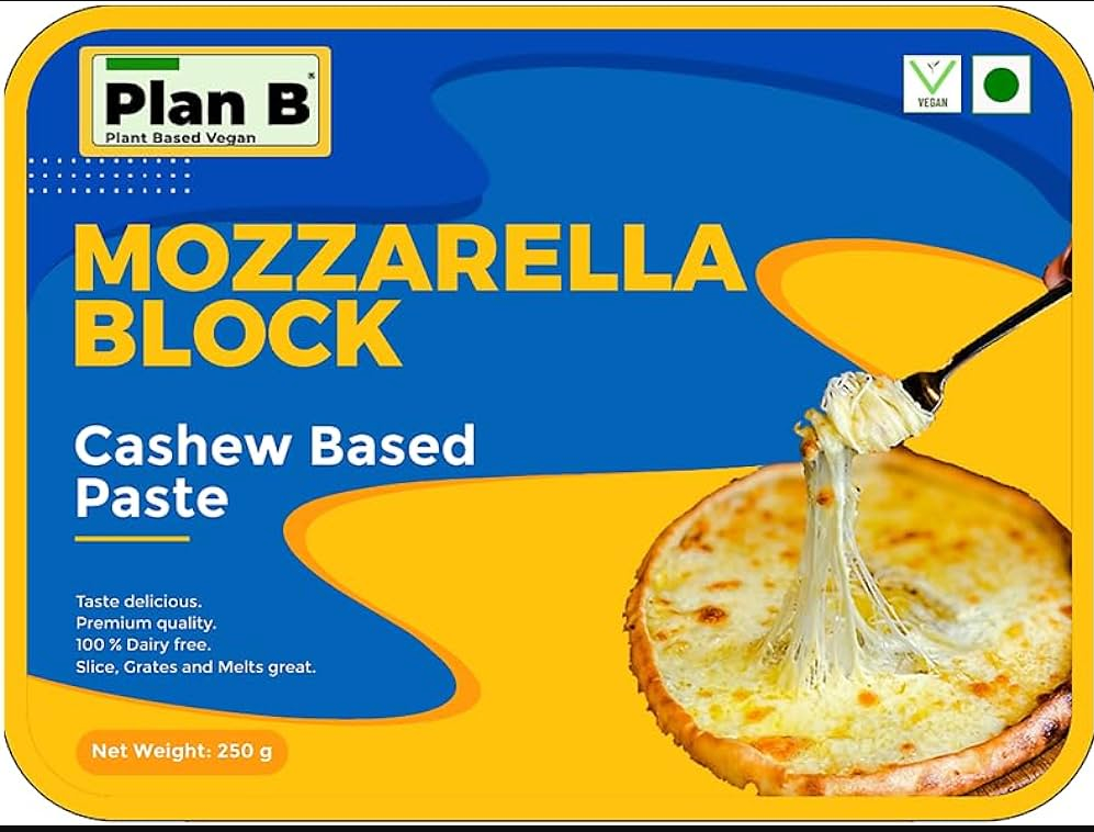 Plan B Vegan Mozzarella Cheese Block Image