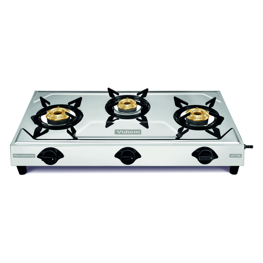 Vidiem Victor 3 Burner Gas Stove Image