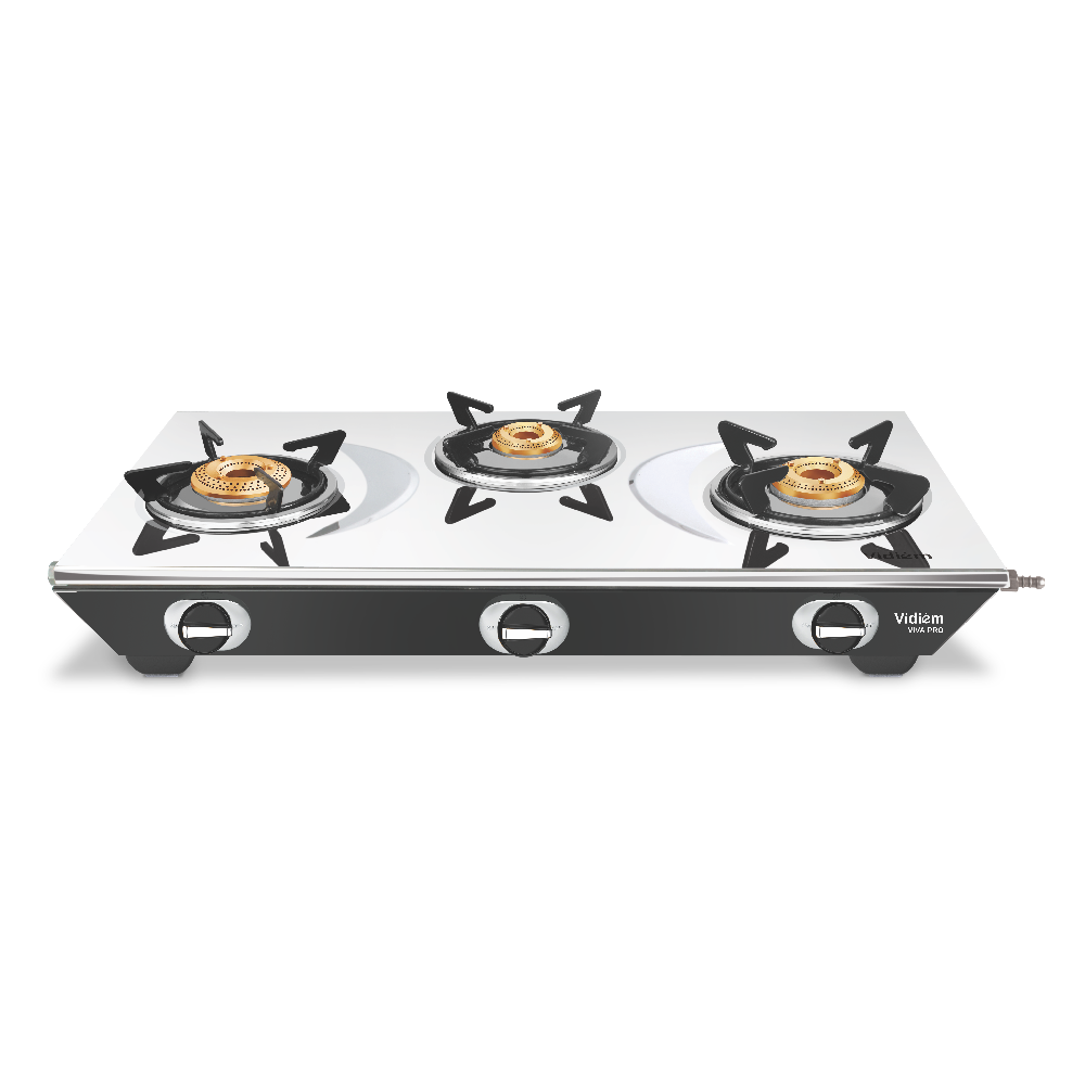 Vidiem Viva Pro 3 Burner Gas Stove Image