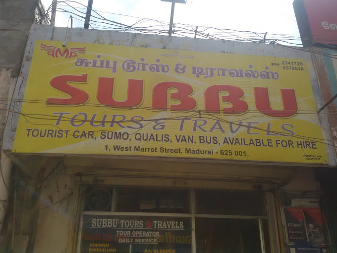 Subbu Tour and Travels - West Marat Street - Madurai Image