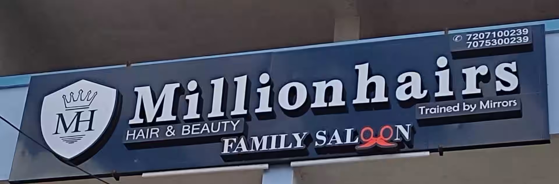 Millionhairs Family Salon Hair And Beauty - Visakhapatnam Image