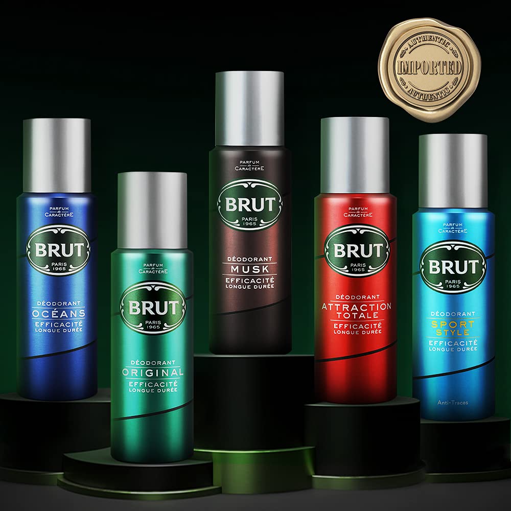 Brut Deodorant Spray Image