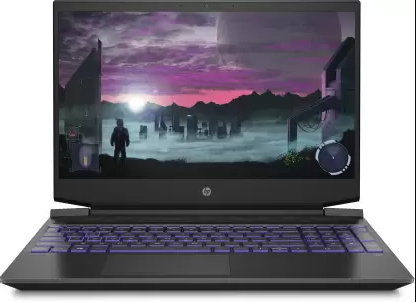 HP Pavilion Ryzen 5 Hexa Core AMD R5 5600H 15 ec2004AX Gaming Laptop Image