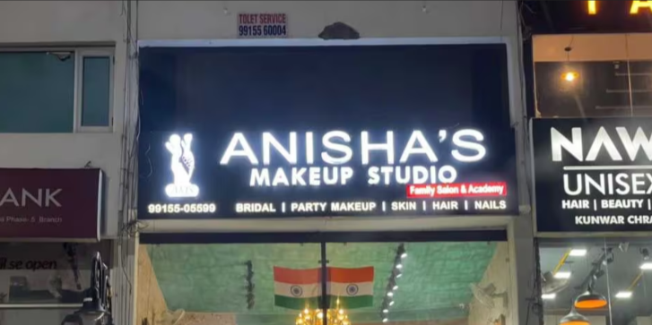 Anisha's Makeup Studio - Zirakpur City - Chandigarh Image