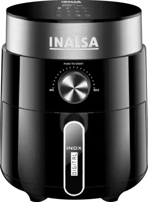 INALSA 2.5L Digital Inox 1200W Air Fryer Image