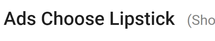 Ads Choose Lipstick Image