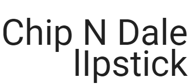 Chip N Dale Lipstick Image