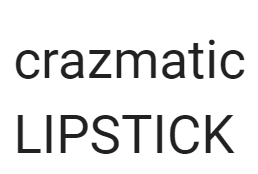 Crazmatic Lipstick Image