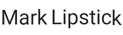 Mark Line Lipstick Image