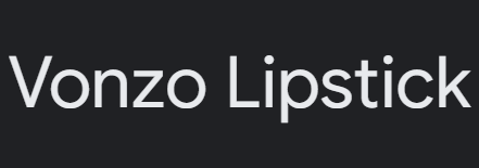 Vonzo Lipstick Image