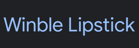 Winble Lipstick Image