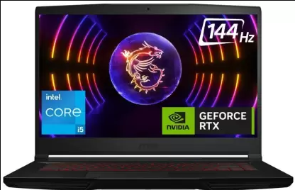 MSI Core i5 12th Gen GF63 12VE-071IN Laptop Image