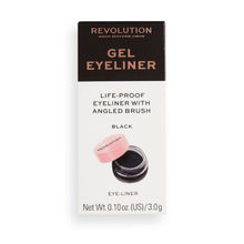 Makeup Revolution Gel Eyeliner Pot With Brush Image