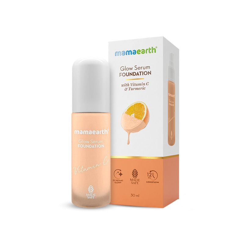 Mamaearth Glow Serum Foundation With Vitamin C And Turmeric Image