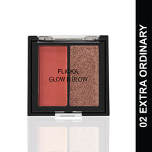 Flicka Glow N Blow Blusher & Highlighter Image