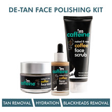 Mcaffeine Coffee De Tan Face Polishing Kit Image