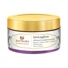 Just Herbs Instaglow Almond Complexion Face Pack For Glowing Image