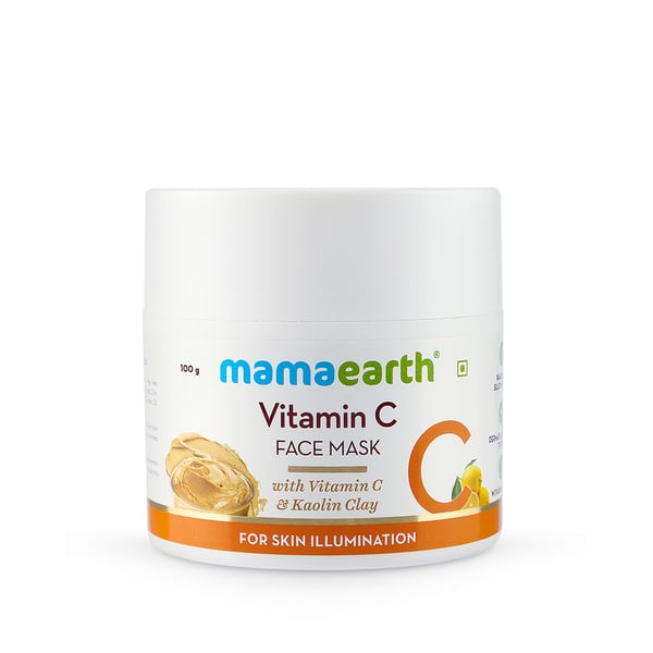 Mamaearth Vitamin C Face Mask With Kaolin Clay For Skin Image