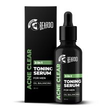 Beardo 2-In-1 Anti Acne Toner + Serum For Oily Image