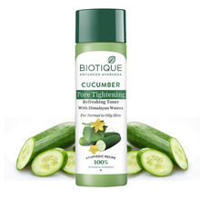 Biotique Bio Cucumber Pore Tightening Toner Image