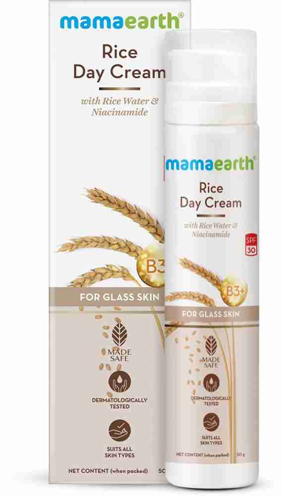 Mamaearth Rice Day Cream For Daily Use With Rice Water Image