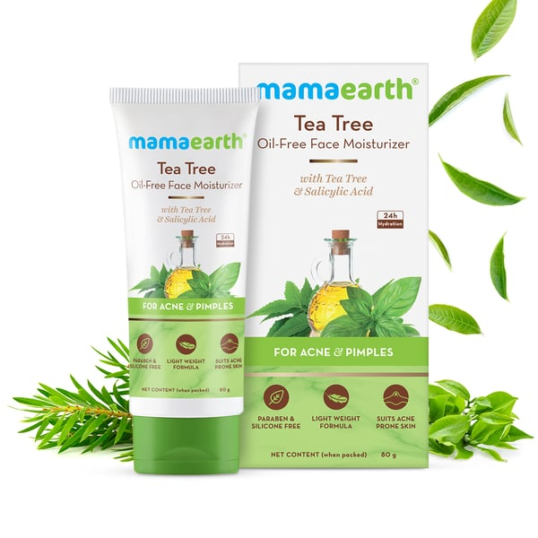 Mamaearth Tea Tree Oil-Free Moisturizer For Face Image