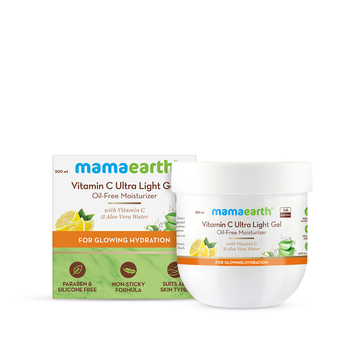 Mamaearth Vitamin C Ultra Light Gel Oil-Free Moisturizer Image