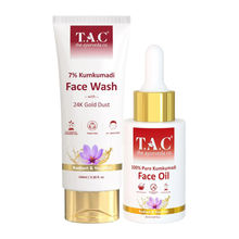 TAC The Ayurveda Co. Kumkumadi Face Wash And Face Oil Image